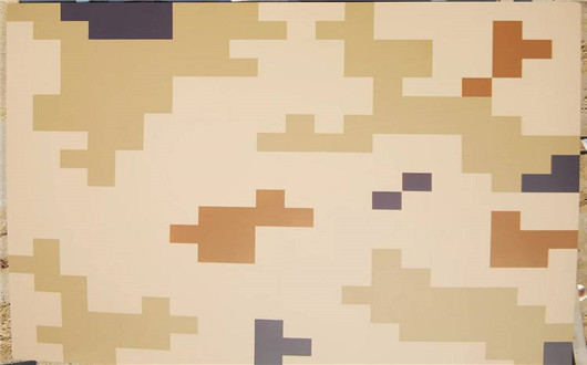 白城荒漠迷彩漆喷涂